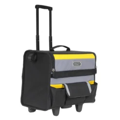 STANLEY - Bolsa organizadora de herramientas rígida con ruedas
