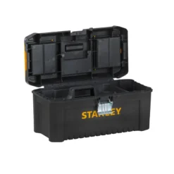 STANLEY - Caja de herramientas con organizador integrado en la tapa - Cierre metálico