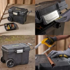 Stanley STST33090-1 Arcón de transporte con autocierre 52L
