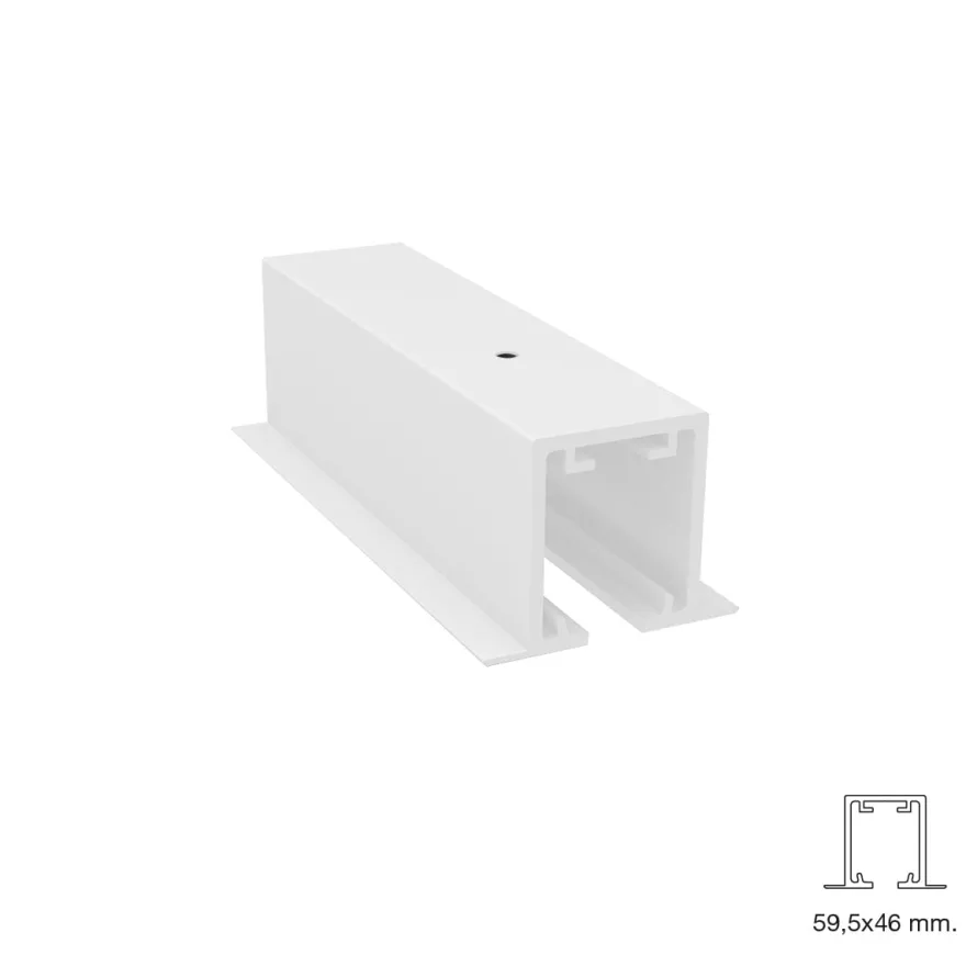 STAR FT XL - Guía oculta para puertas correderas de 110 a 160 Kg.