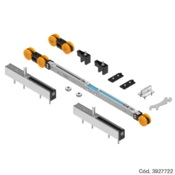 STAR XL - Juego de accesorios para puertas correderas de hasta 160 Kg.