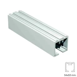 STAR XXL - Guía vista para puertas correderas de hasta 300 Kg.