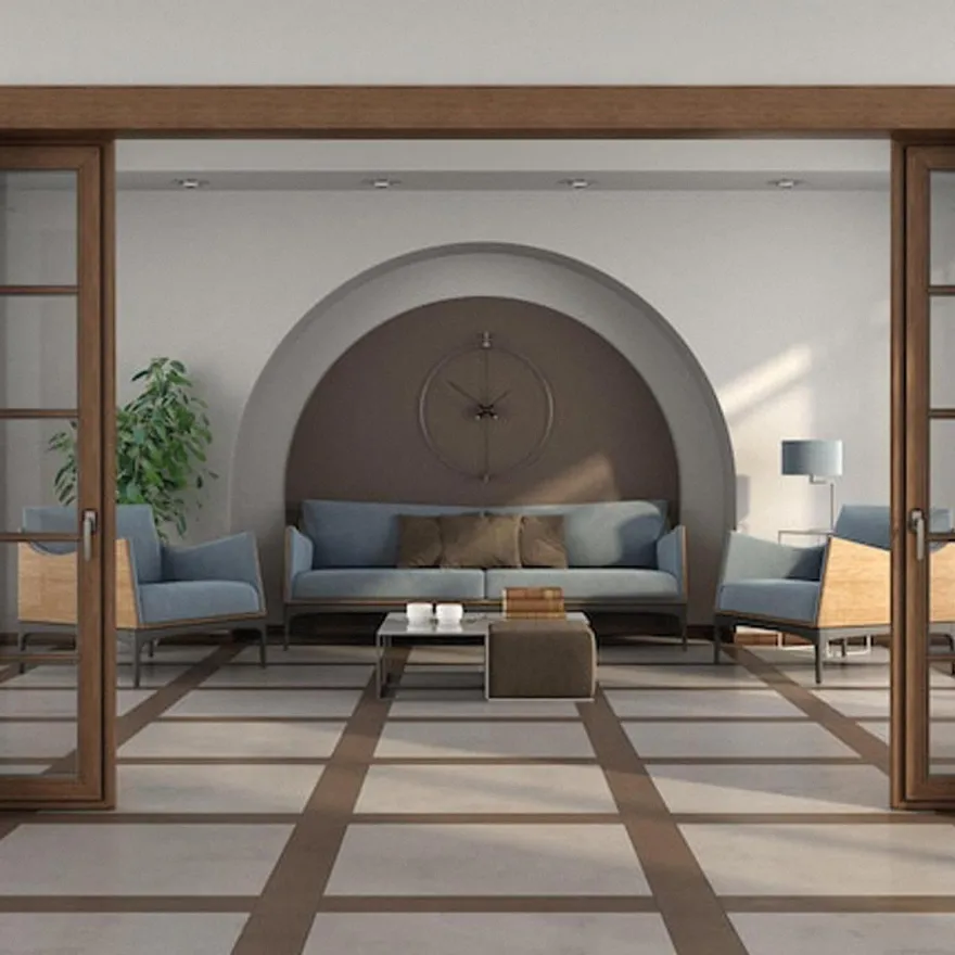 STAR XXL - Guía vista para puertas correderas de hasta 300 Kg.