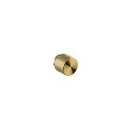 STOUT DO - Pomo circular con grabado diamantes