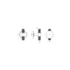 STOUT WATCH KN T FIX - Pomo fijo de roseta redonda con grabado de diamantes