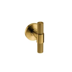 STOUT WATCH - Pomos giratorios de roseta redonda con grabado de diamante JNF
