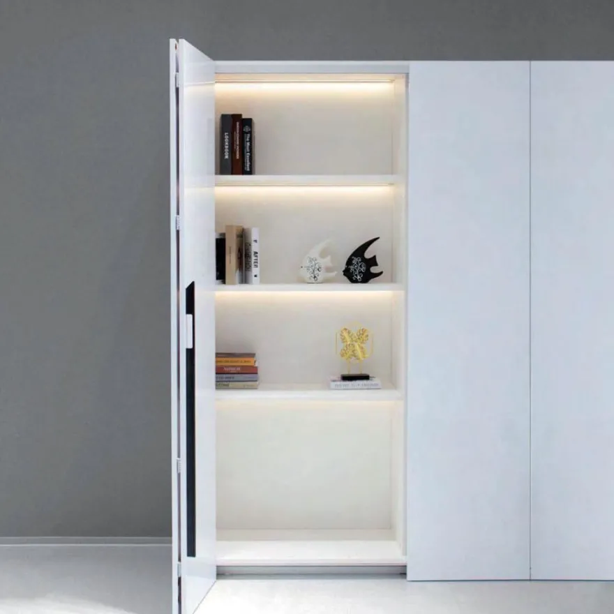 System 2700 1 - Sistema para puertas plegables correderas de armario