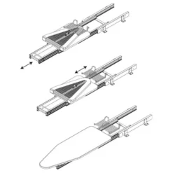 Tabla de Planchar Extraíble Plegable para Armario