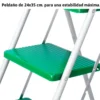 Taburete tipo escalera de uso doméstico