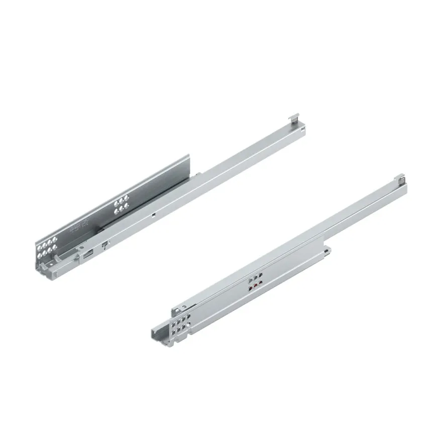TANDEM - Guía de extracción parcial con apertura por expulsión TIP-ON integrado para instalación con gatillos