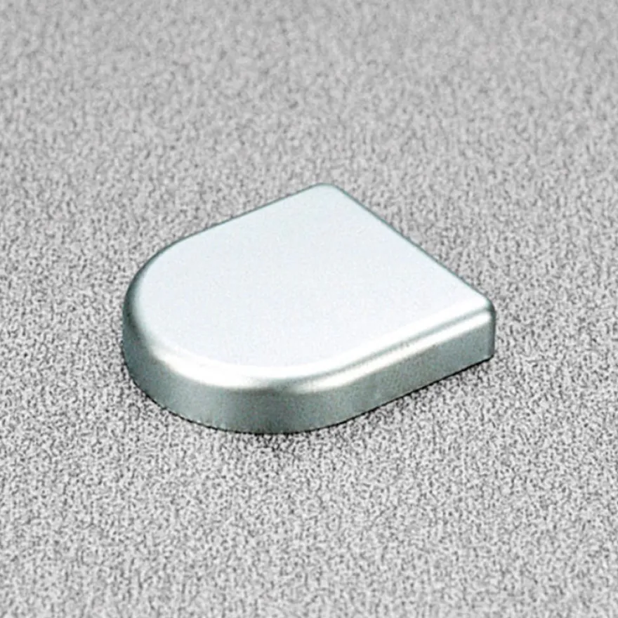 Tapa embellecedora bisagras Salice para puertas de cristal