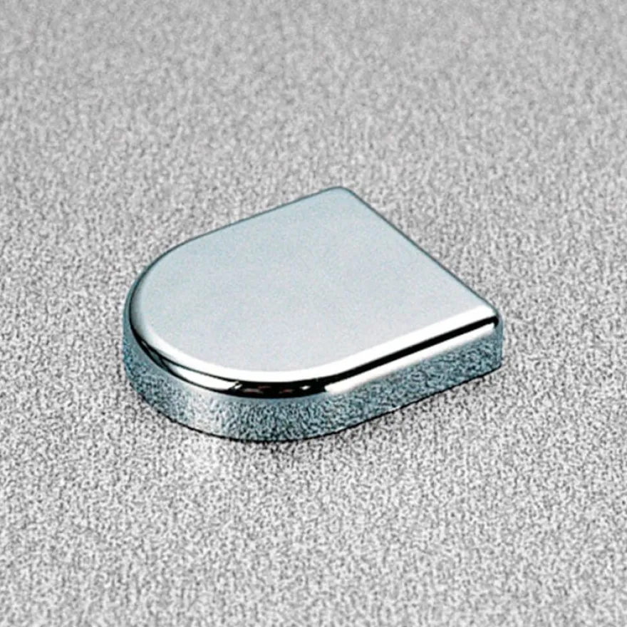 Tapa embellecedora bisagras Salice para puertas de cristal
