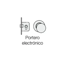 TESA 3520 - Cerradura extensible de golpe para porteros electrónicos