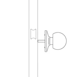 TESA 3931 - Pomo fijo tirador