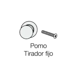 TESA 3931 - Pomo fijo tirador