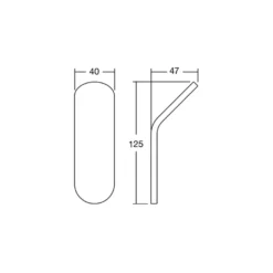 TIK - Colgador de pared de diseño juvenil