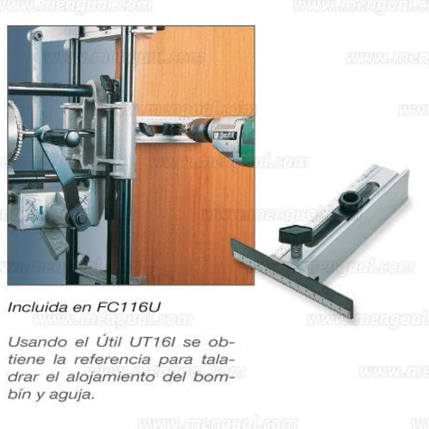 Útil Taladrar UT16-I para Fresadora VIRUTEX FC 116U