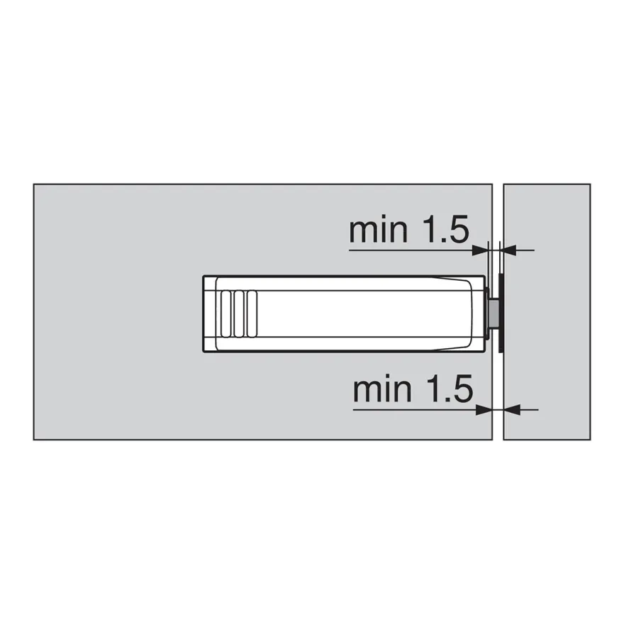 TIP-ON - Soportes para sobreponer expulsador