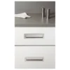 Tirador Embutido a la puerta LOW rectangular con puntas redondas