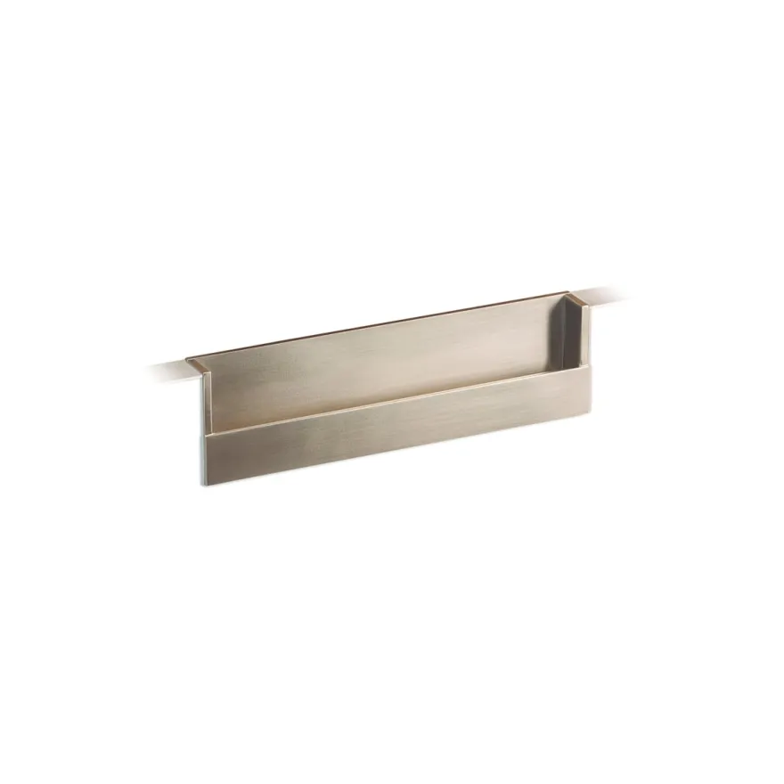 Tirador Embutido al canto FUMI rectangular con base