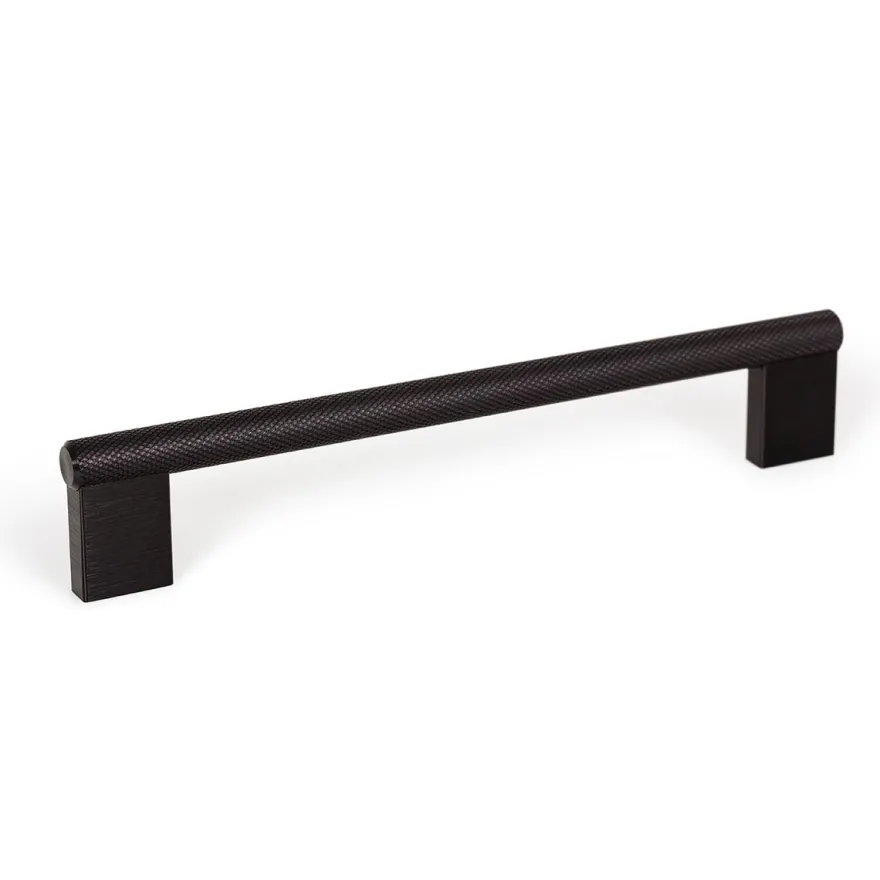 Tirador minimalista GRAF MINI con relieve en forma de malla