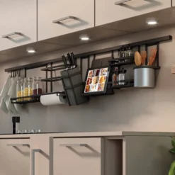 TITAN - Perfil plano para accesorios de cocina colgantes