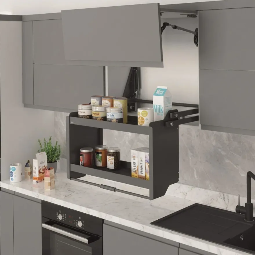 TITÁN MOBILE - Estante descendente para mueble alto