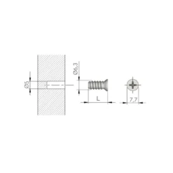 Tornillo Euro