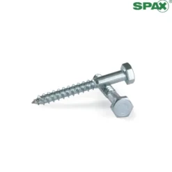 Tornillo SPAX de rosca lima y cabeza HEXAGONAL DIN 571