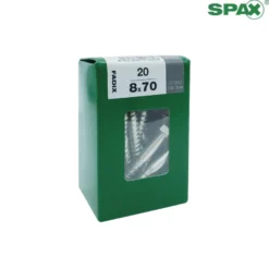 Tornillo SPAX de rosca lima y cabeza HEXAGONAL DIN 571