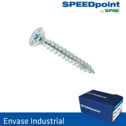 Tornillos Pozidrive SpeedPoint de cabeza plana y rosca completa