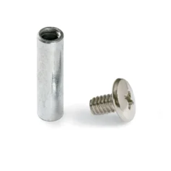 Tornillo unión y tubos sin cabeza W-1/4