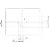 TORTUGA - Set unión para tableros de mesa extensible