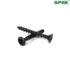 TORX - Tornillos de cabeza plana negros SPAX