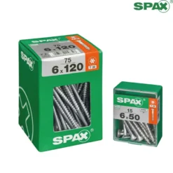 TORX T-STAR - Tornillo de cabeza plana en acero inox SPAX