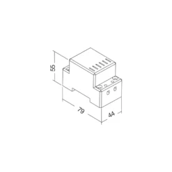 Transformador 125-230V/12V AC