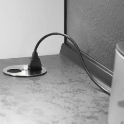 TWIST - Enchufe compacto de encastre para encimeras (apertura manual)