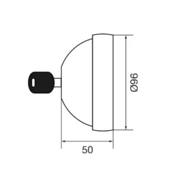 UFO 3 Smart Duo - Cerradura de seguridad para furgonetas