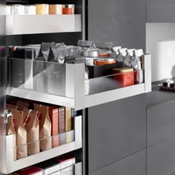 Vidrios transparentes para cajones Blum Legrabox Free