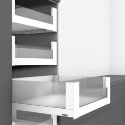 Vidrios transparentes para cajones Blum Legrabox Free