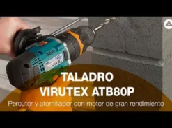 Virutex ATB80P - Atornillador a batería (sin bateria ni cargador) (20V / 4Ah)