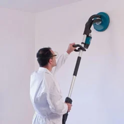 VIRUTEX LPC197 - Lijadora para paredes de cuello largo (450W)