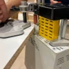 VIRUTEX PEB Zeroline - Aplacadora de cantos portátil con cargador de canto