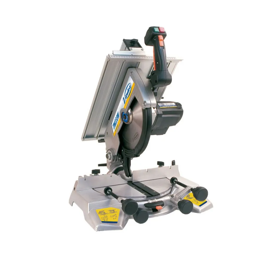 VIRUTEX TM233W - Tronzadora abatible para el corte de Madera, Aluminio y PVC (1500W)