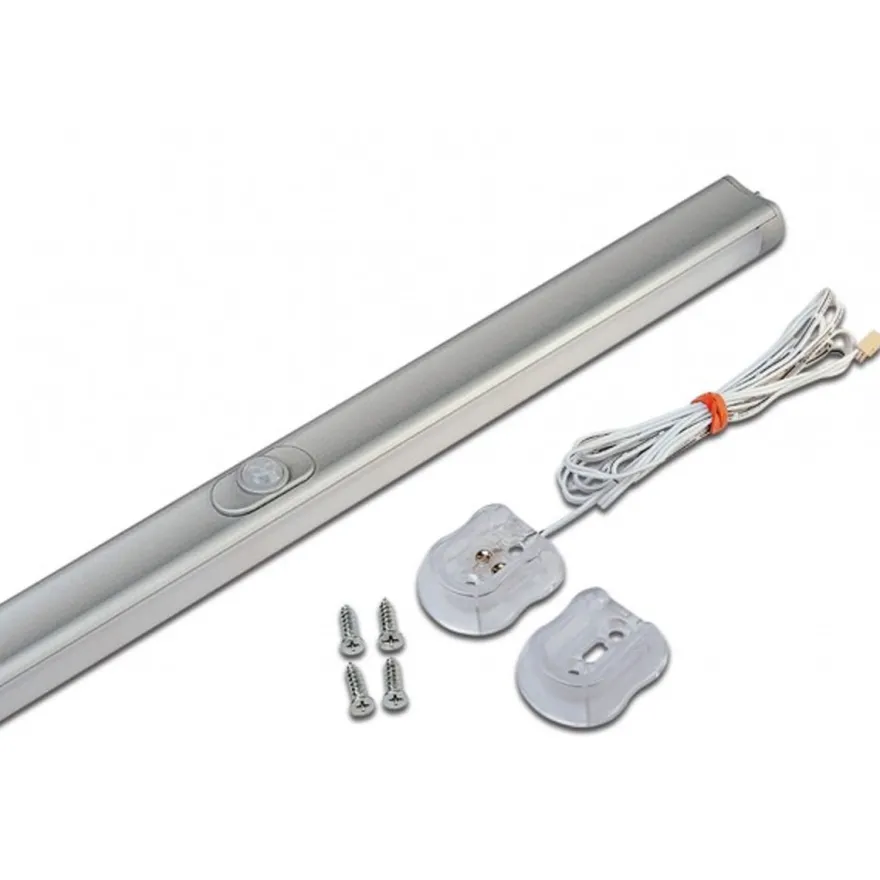 WARDROBE - Barra colgador con iluminación por activación por movimiento a 24V.