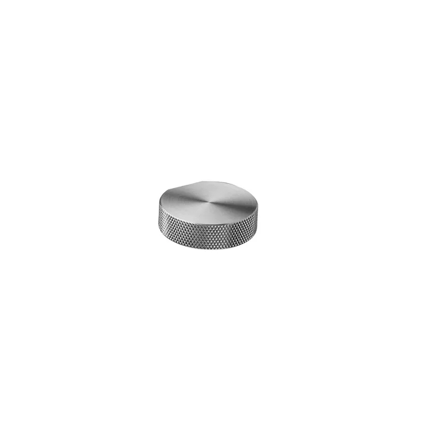 WATCH - Pomo semicircular con grabado de diamante