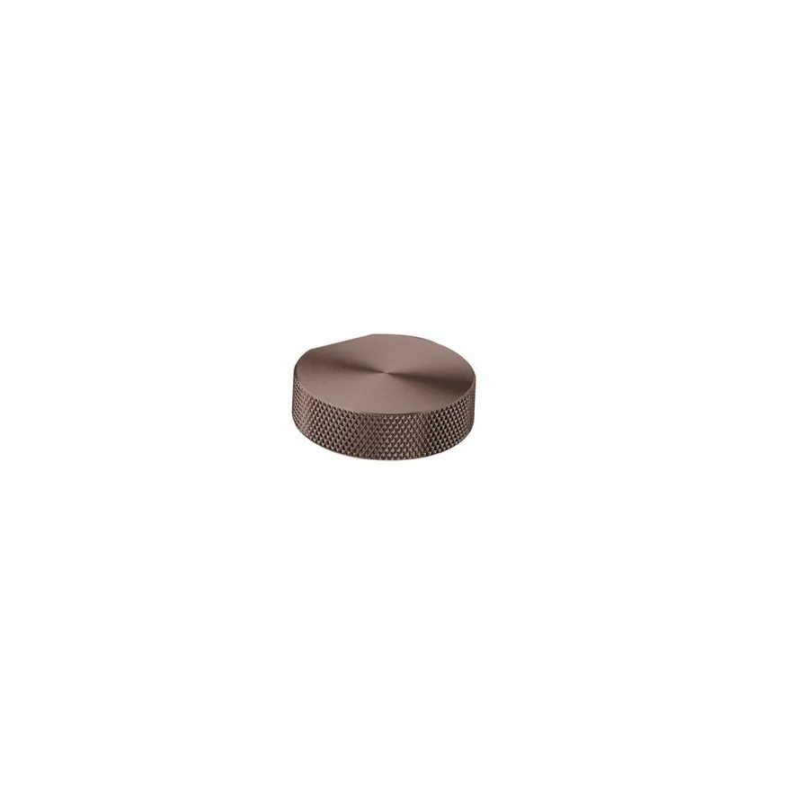 WATCH - Pomo semicircular con grabado de diamante