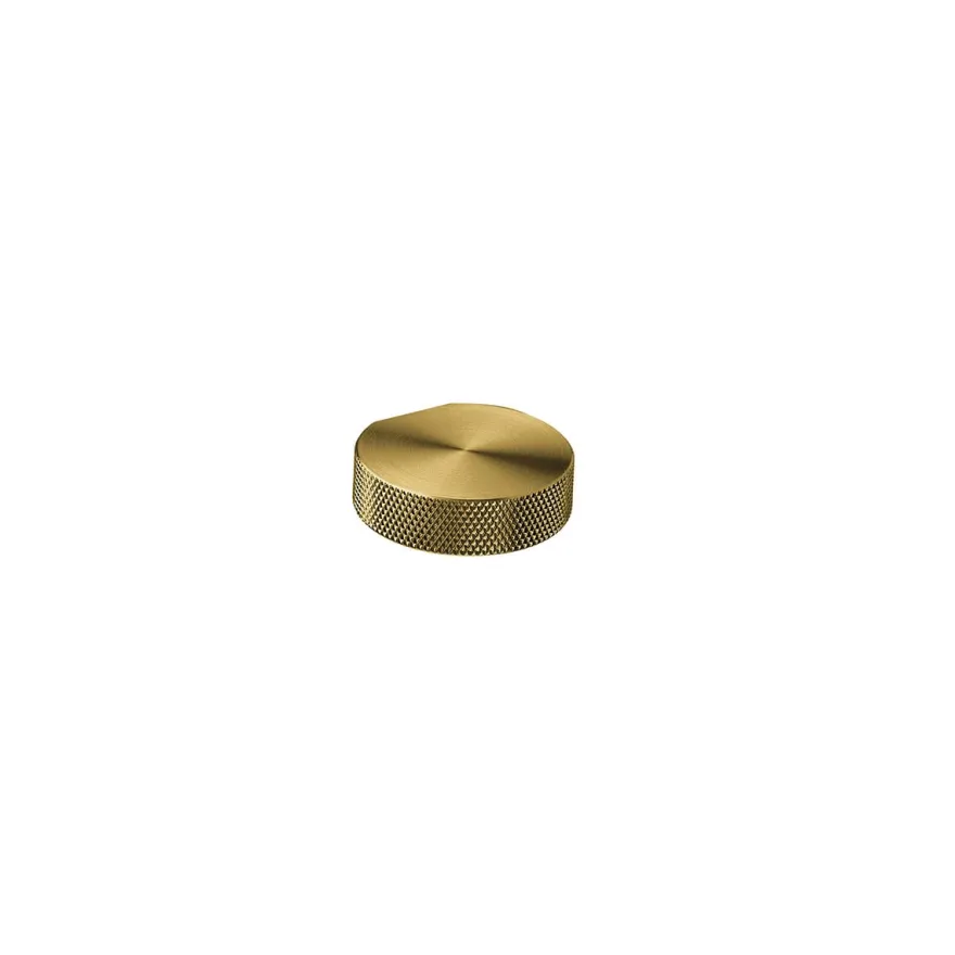 WATCH - Pomo semicircular con grabado de diamante