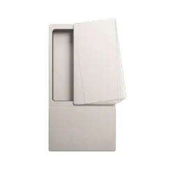 WAVE - Juego de manillas para puertas batientes de interior