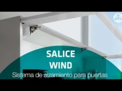 WIND - Juego de hidráulicos con apertura push y cierre amortiguado